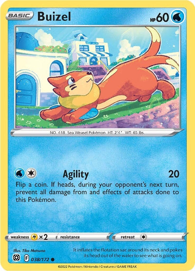 Buizel (038/172) (SWSH09)