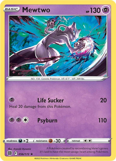 Mewtwo (056/172) (SWSH09)