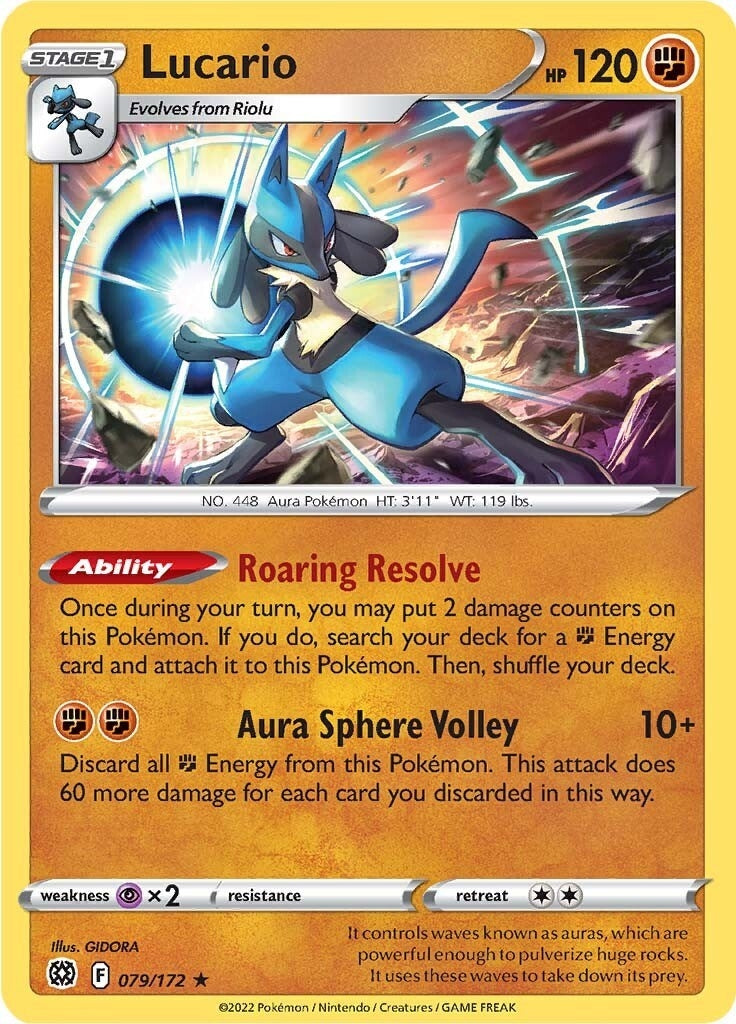 Lucario (079/172) (SWSH09)