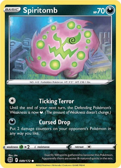 Spiritomb (089/172) (SWSH09: Brilliant Stars)