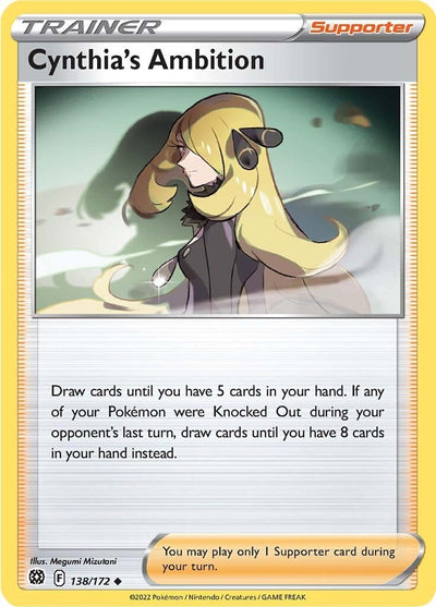 Cynthia's Ambition (138/172) (SWSH09)