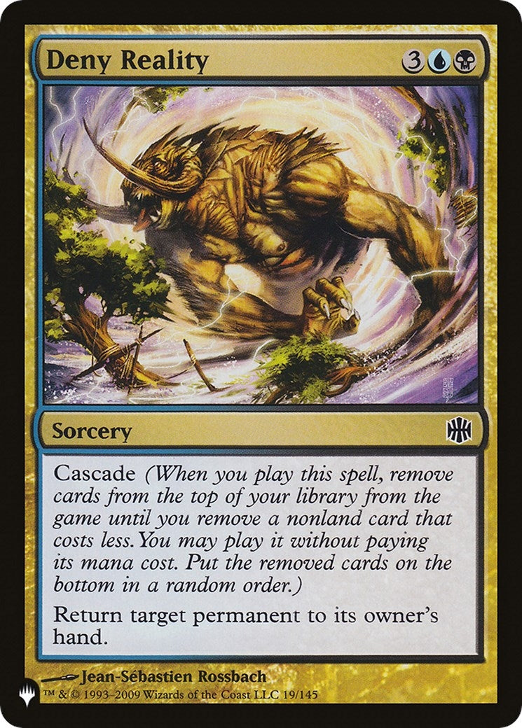 Deny Reality (ARB) (19) [LIST] - MTG Single
