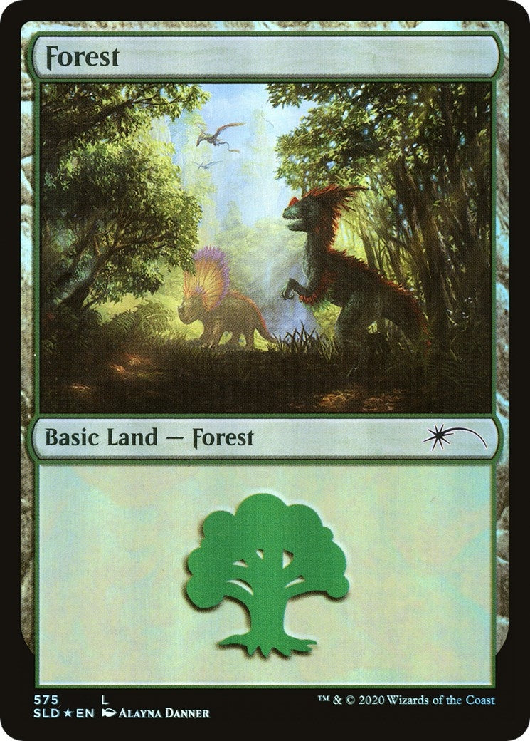 Forest (575) (575) [SLD] - MTG Single