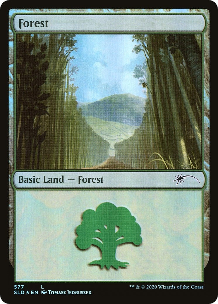 Forest (577) (577) [SLD] - MTG Single