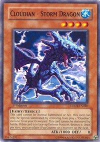 Cloudian - Storm Dragon (40) (LODT) - YuGiOh Single