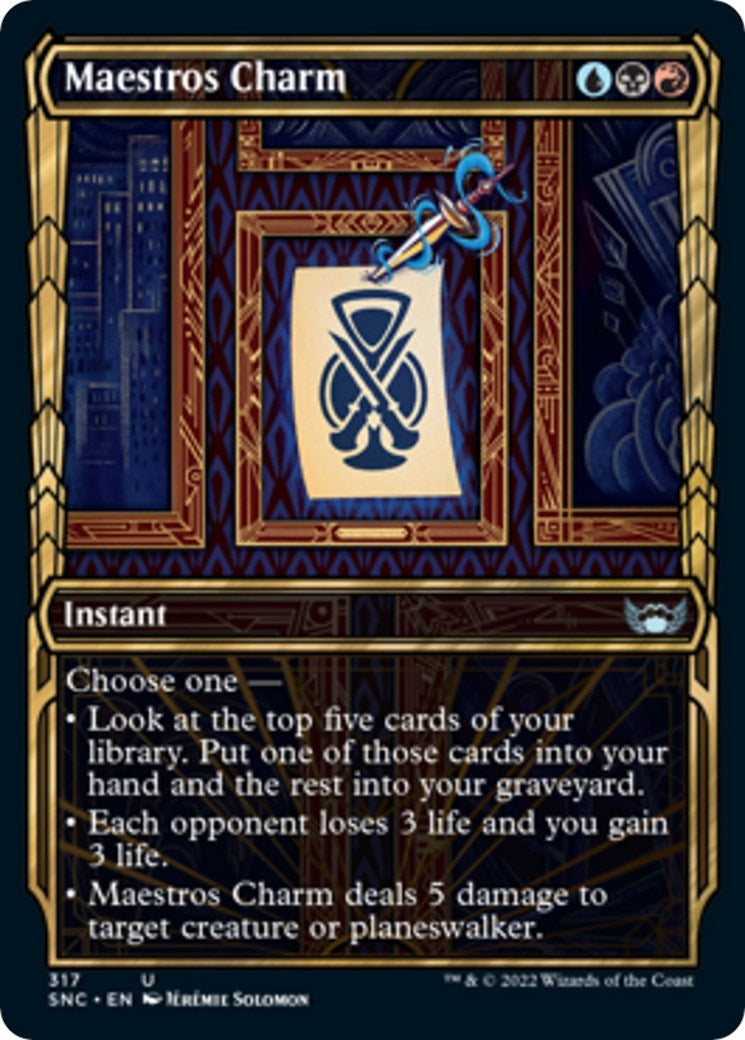 Maestros Charm (Showcase) (317) [SNC] - MTG Single