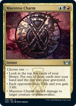 Maestros Charm (199) [SNC] - MTG Single