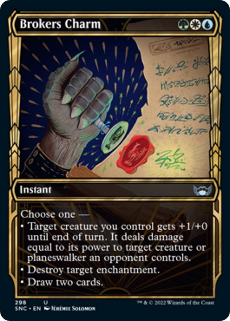 Brokers Charm (Showcase) (298) [SNC] - MTG Single