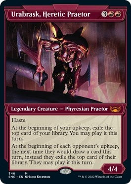 Urabrask Heretic Praetor (Showcase) (346) [SNC] - MTG Single