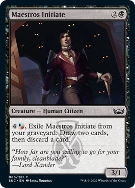 Maestros Initiate (86) [SNC]