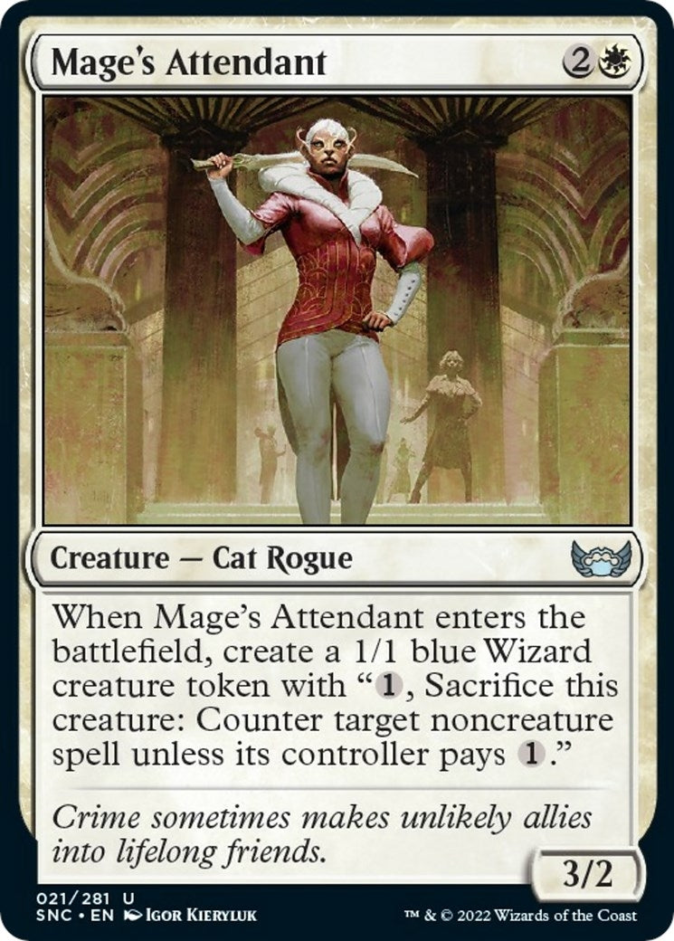 Mage’s Attendant (21) [SNC] - MTG Single