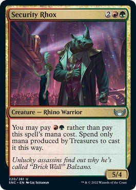Security Rhox (220) (Streets of New Capenna)