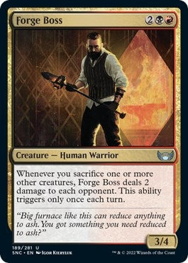 Forge Boss (189) [SNC] - MTG Single