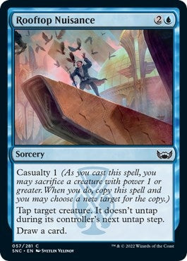 Rooftop Nuisance (57) [SNC] - MTG Single