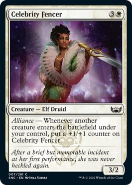 Celebrity Fencer (7) [SNC] - MTG Single