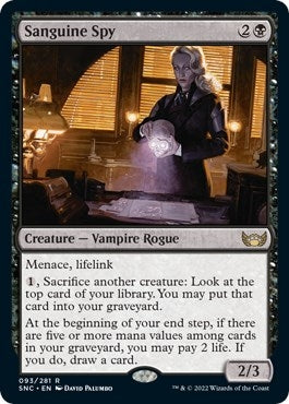 Sanguine Spy (93) [SNC] - MTG Single