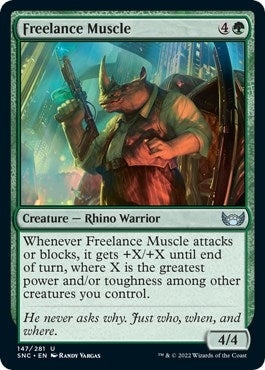 Freelance Muscle (147) [SNC] - MTG Single