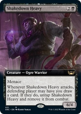 Shakedown Heavy (Extended Art) (421) [SNC]