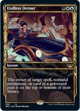 Endless Detour (Showcase) (305) [SNC] - MTG Single