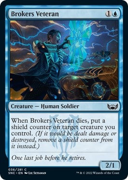Brokers Veteran (36) [SNC] - MTG Single
