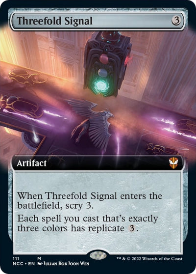 Threefold Signal (Extended Art) (111) [NCC]