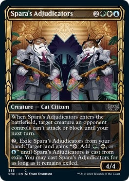 Spara's Adjudicators (Showcase) (335) [SNC]