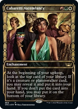 Cabaretti Ascendancy (Gilded Foil) (364) [SNC]