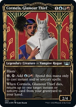 Cormela, Glamour Thief (Gilded Foil) (366) [SNC]