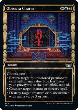 Obscura Charm (Gilded Foil) (388) [SNC]