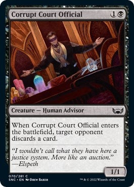 Corrupt Court Official (70) (Streets of New Capenna)