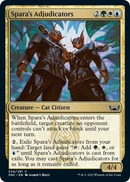 Spara's Adjudicators (224) [SNC]