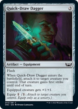 Quick-Draw Dagger (243) (Streets of New Capenna)