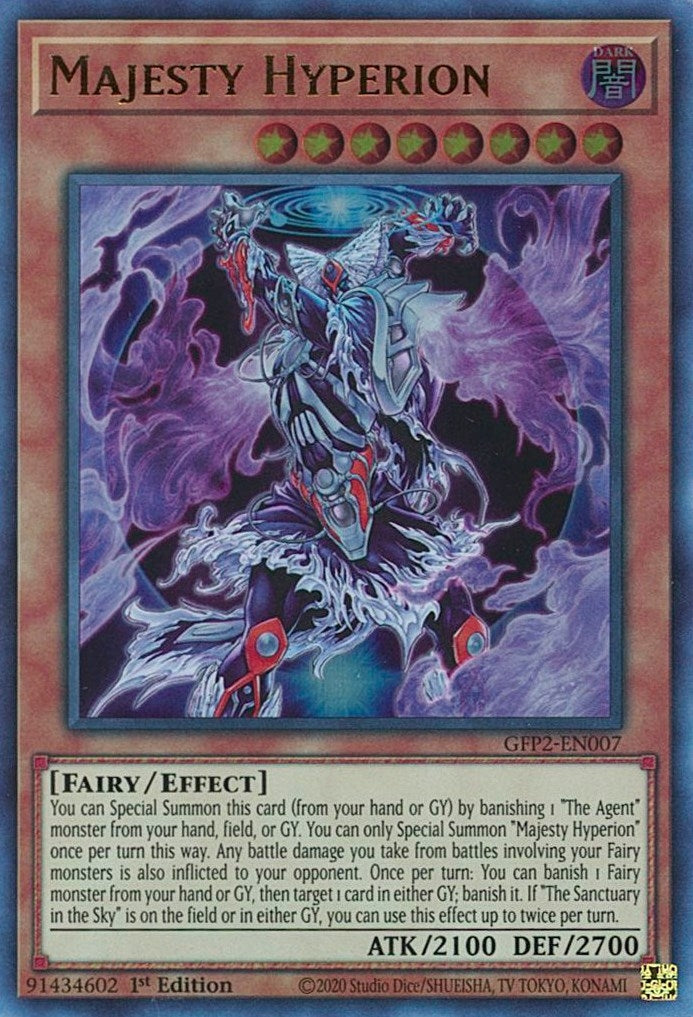 Majesty Hyperion (2007) (GFP2) - YuGiOh Single