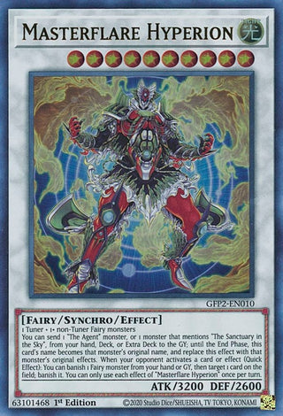 Masterflare Hyperion (2010) (GFP2) - YuGiOh Single