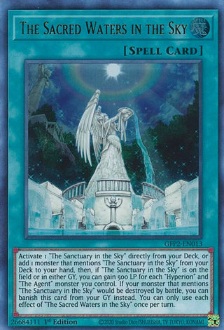 The Sacred Waters in the Sky (2013) (GFP2) - YuGiOh Single