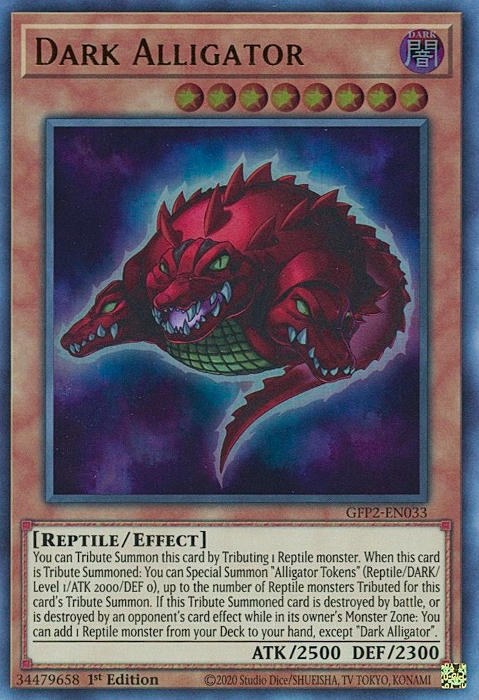 Dark Alligator (2033) (GFP2) - YuGiOh Single