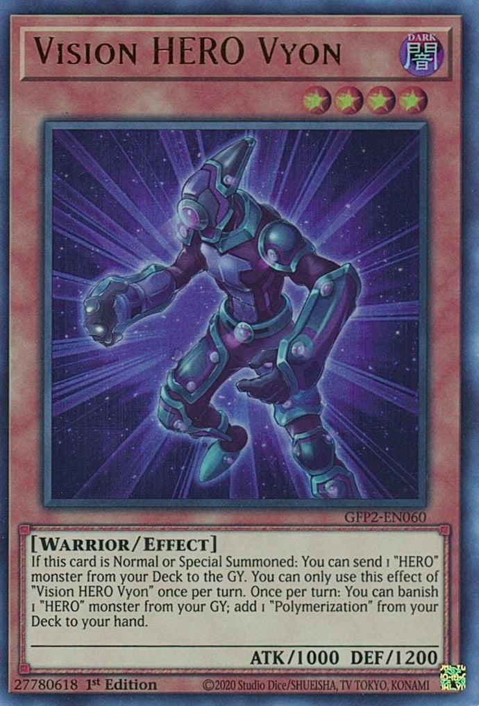 Vision HERO Vyon (2060) (GFP2) - YuGiOh Single