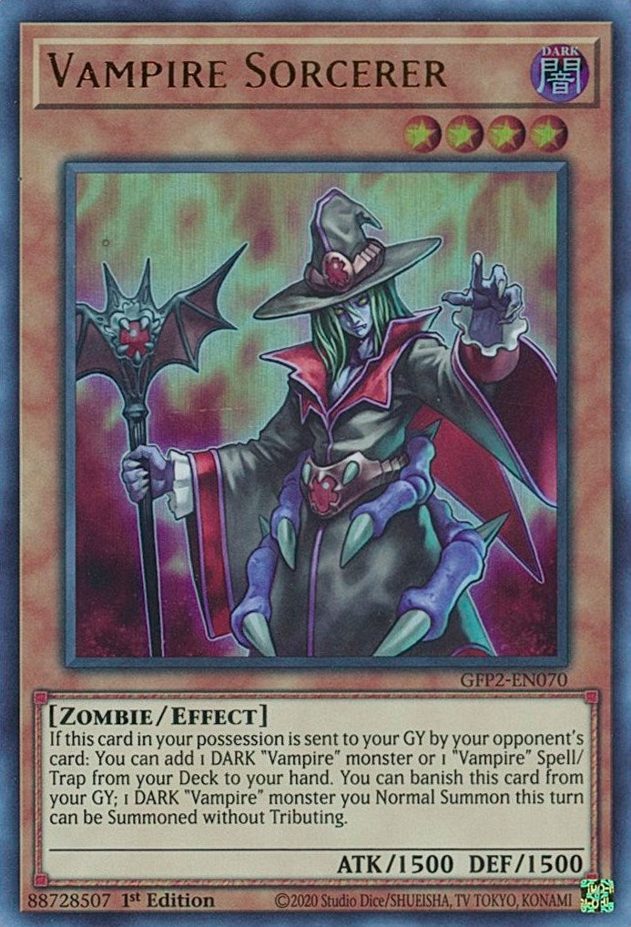 Vampire Sorcerer (2070) (GFP2) - YuGiOh Single