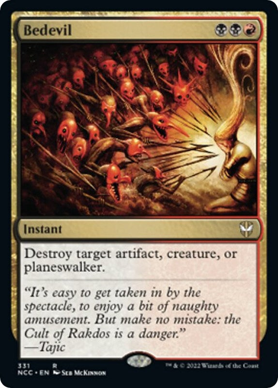 Bedevil (331) [NCC] - MTG Single