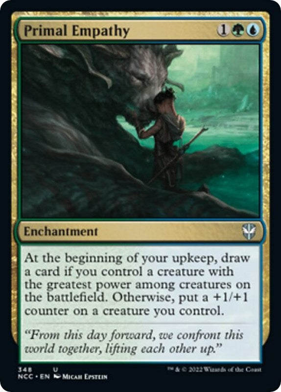 Primal Empathy (348) [NCC] - MTG Single