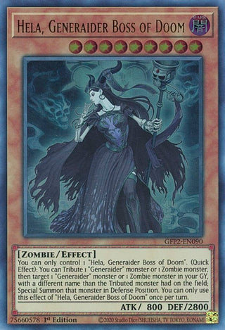 Hela Generaider Boss of Doom (2090) (GFP2) - YuGiOh Single