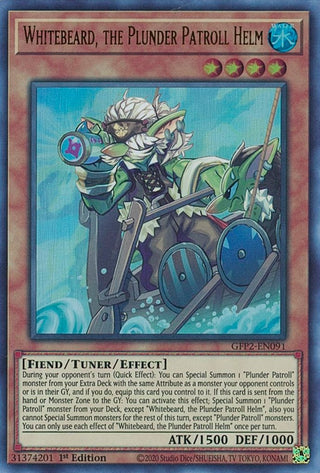 Whitebeard the Plunder Patroll Helm (2091) (GFP2) - YuGiOh Single