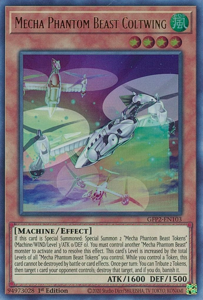 Mecha Phantom Beast Coltwing (2103) (GFP2) - YuGiOh Single