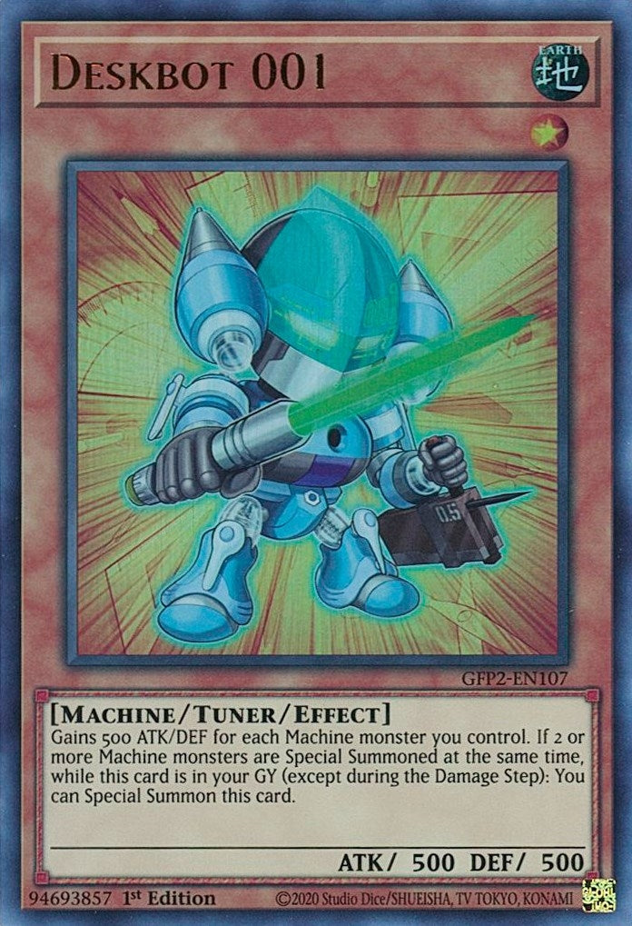 Deskbot 001 (2107) (GFP2) - YuGiOh Single