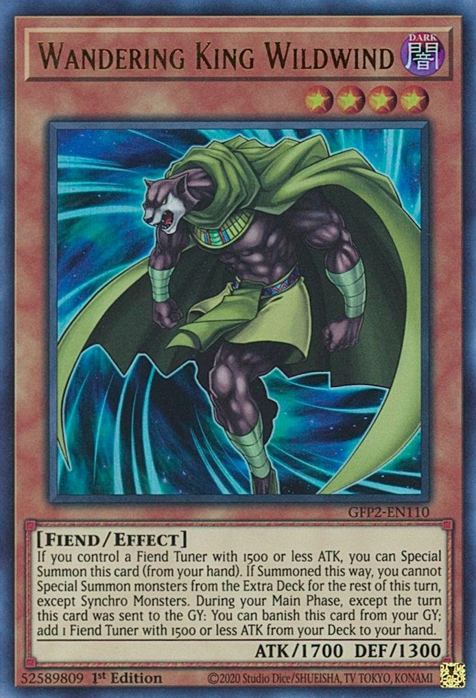 Wandering King Wildwind (2110) (GFP2) - YuGiOh Single