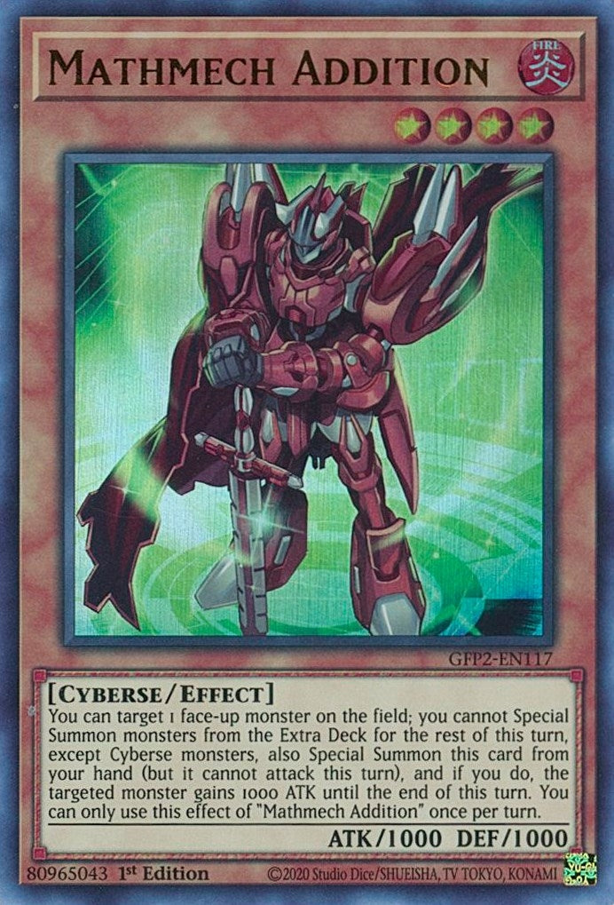 Mathmech Addition (2117) (GFP2) - YuGiOh Single