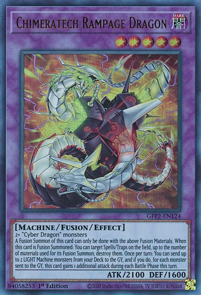 Chimeratech Rampage Dragon (2124) (GFP2) - YuGiOh Single
