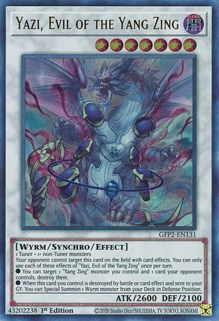 Yazi Evil of the Yang Zing (2131) (GFP2) - YuGiOh Single