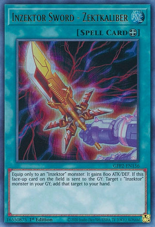 Inzektor Sword - Zektkaliber (2156) (GFP2) - YuGiOh Single