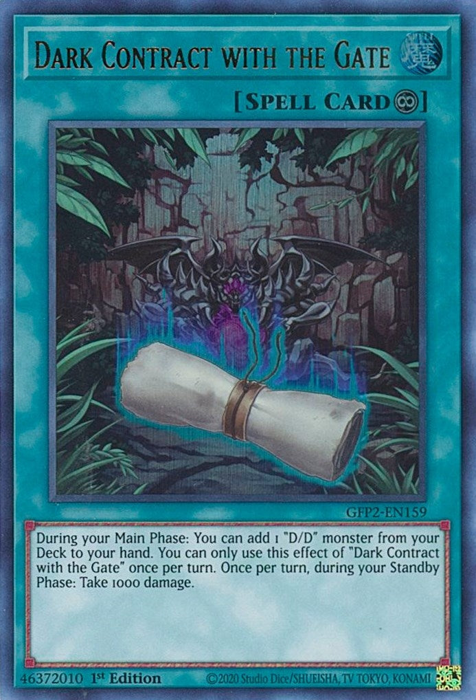 Dark Contract with the Gate (2159) (GFP2) - YuGiOh Single